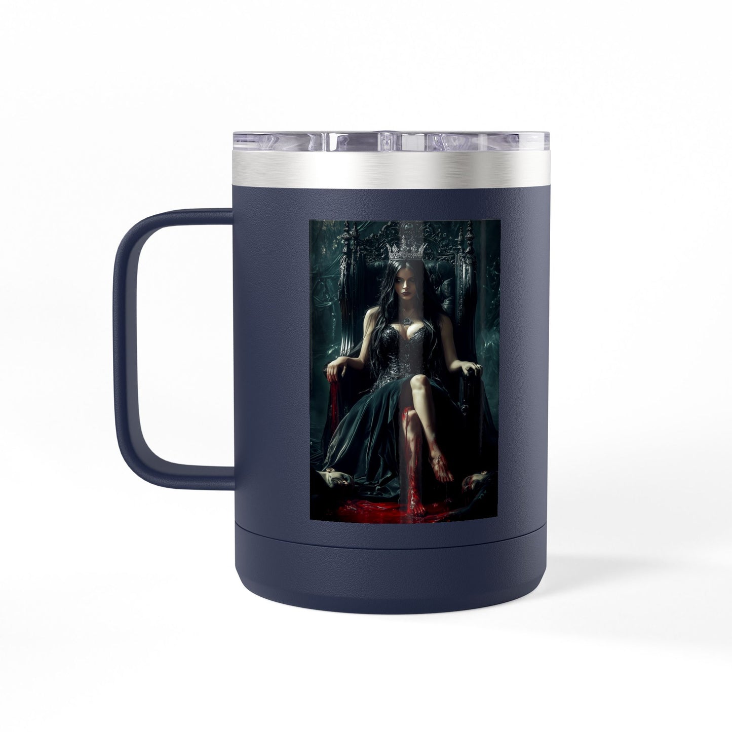 The Crimson Empress Coffee Mug Tumbler, 15oz