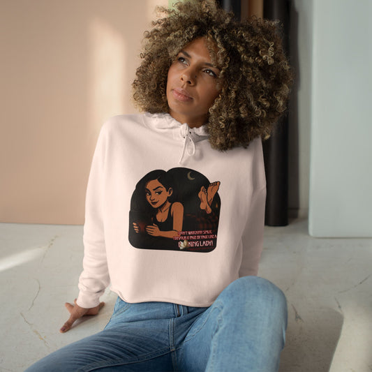 Read my Smut Crop Hoodie