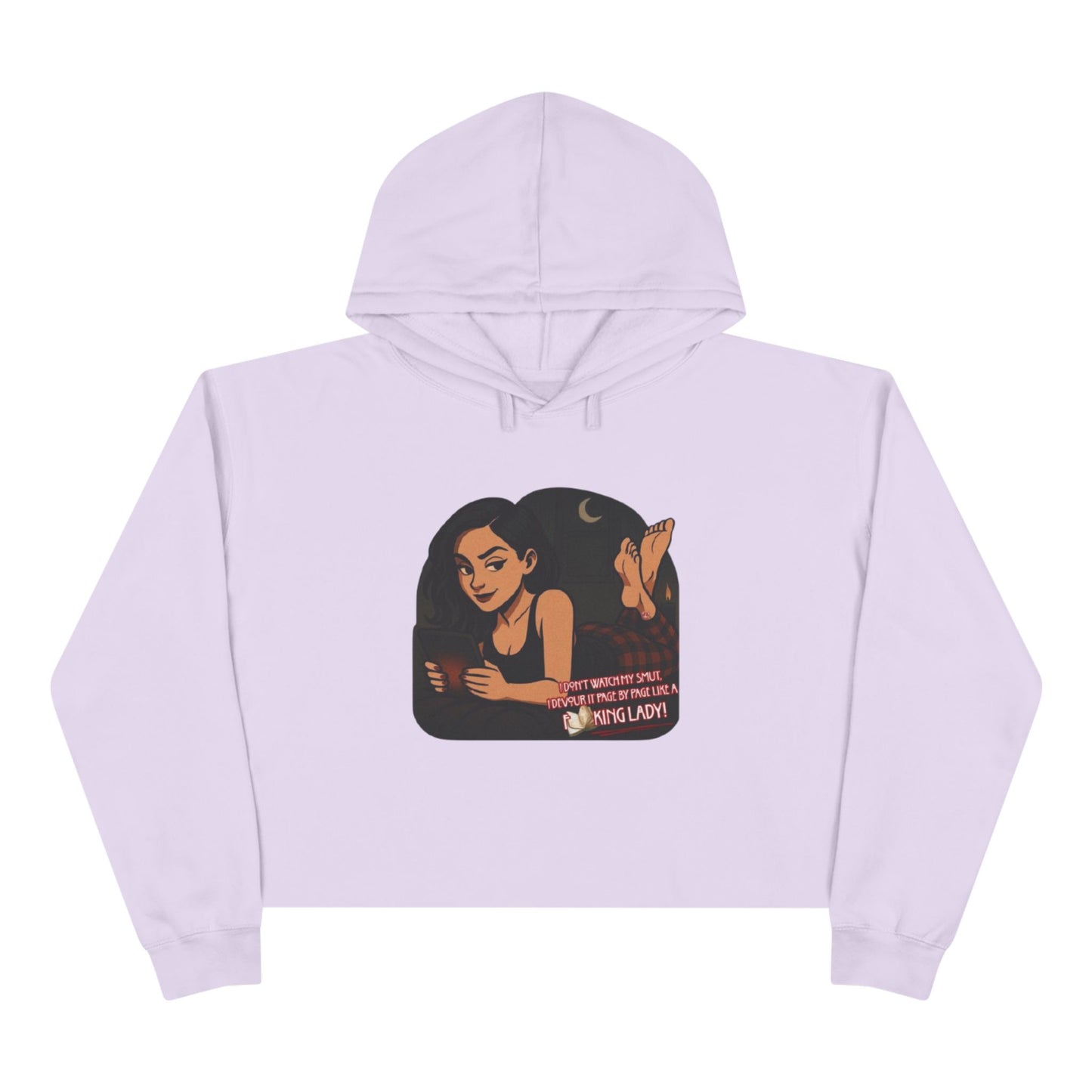 Read my Smut Crop Hoodie