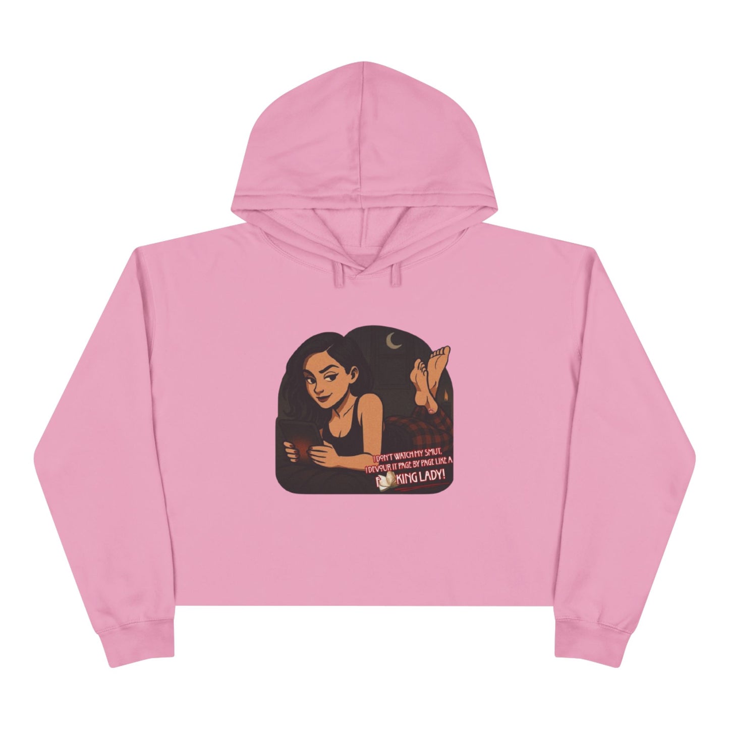 Read my Smut Crop Hoodie